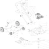 Varaosa 90058 NUT GB6182 M6 161cc 4 kpl