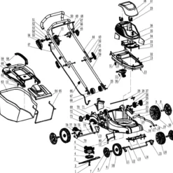 Varaosa 80301968-03 Right decoration part LM40-38 1 kpl