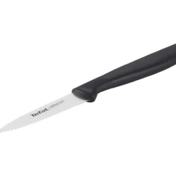 Veitsi Tefal 8 cm Colorfood sahalaitainen musta