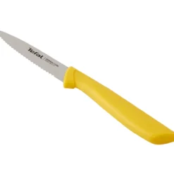 Veitsi Tefal 8 cm Colorfood sahalaitainen keltainen