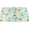 Viilennysmatto Real Dog 50 x 90 cm Tropical Beach