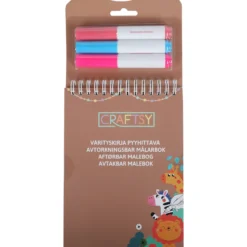 Värityskirja Craftsy pyyhittävä