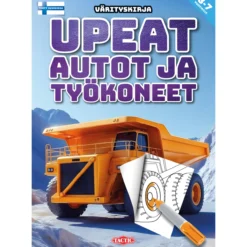 Värityskirja Tactic Upeat autot ja työkoneet