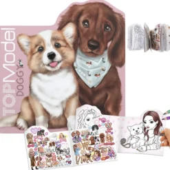 Värityskirja TOPModel Kitty & Doggy, koira