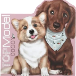 Värityskirja TOPModel Kitty & Doggy, koira