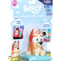 Yövalo ja taskulamppu Bluey